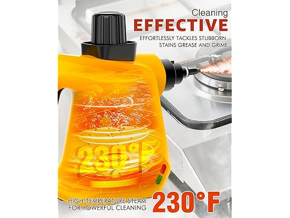 DynVapor Steam Cleaner Pressurized Deep Cleaning