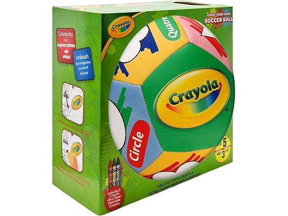 Crayola Official Soccer Ball - Shape