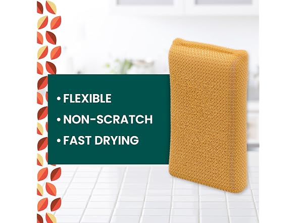 Scotch Brite Harvest 8 Piece Sponge Set