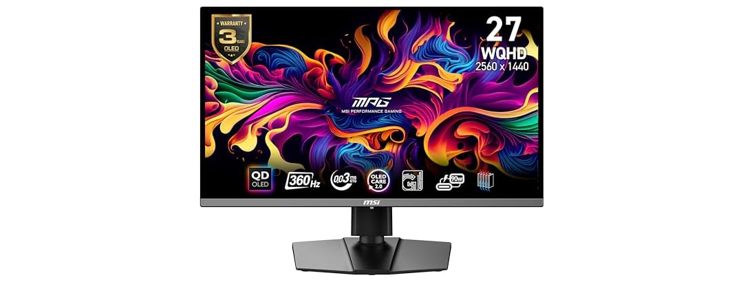 MSI 27" QHD Monitor | MPG 271QRX QD-OLED - Gallery 2