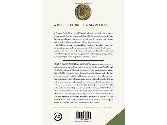Walden (AmazonClassics Edition)