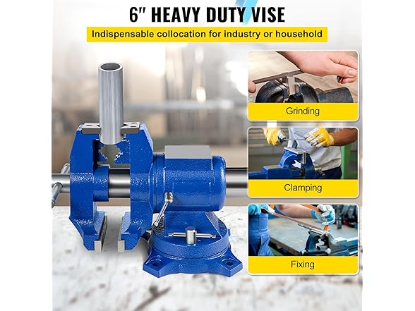 VEVOR 5" Heavy Duty Bench Vise
