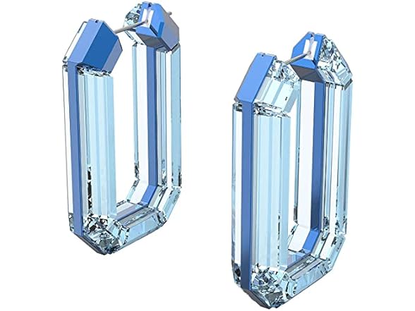 SWAROVSKI Lucent hoop earrings