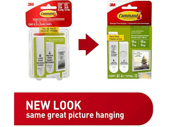 Command 15 & 10 lb Assorted Picture Hanging