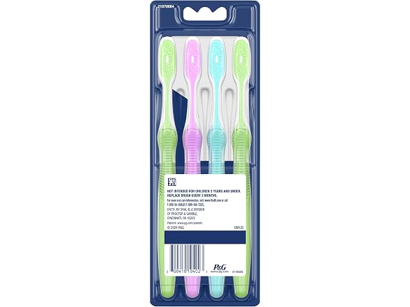 Oral B 3D White Stain Eraser 4 Count Soft Manual