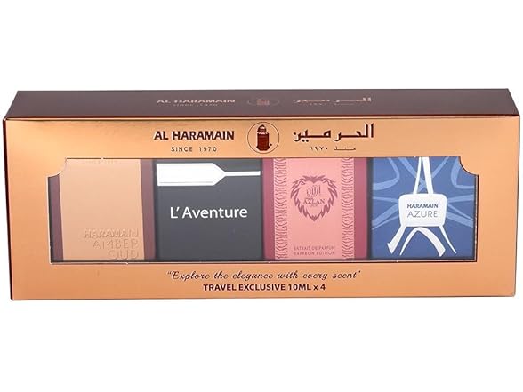 Al Haramain Fragrance Discovery Set for Men & Women