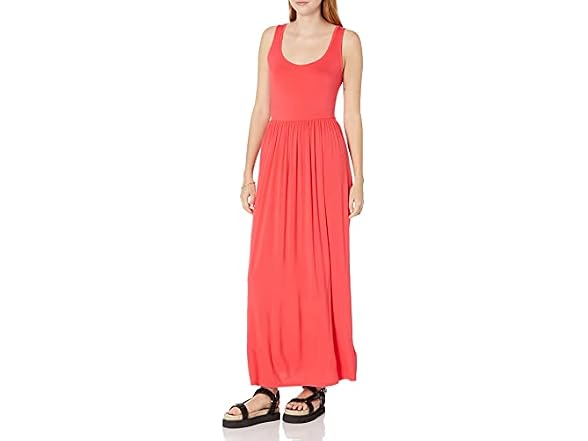 Amazon Essentials Women's Tank Waisted Maxi Dress