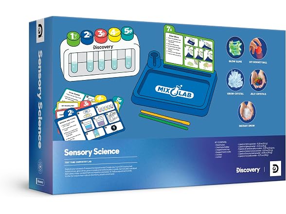 Discovery Sensory Science Test Tube Chemistry Lab