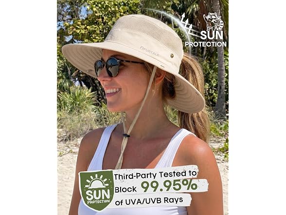FURTALK Sun Hat with UV Protection