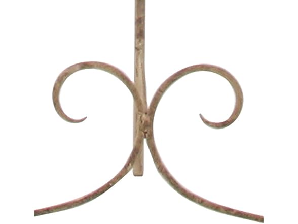 Deco 79 Metal Scroll Display Easel