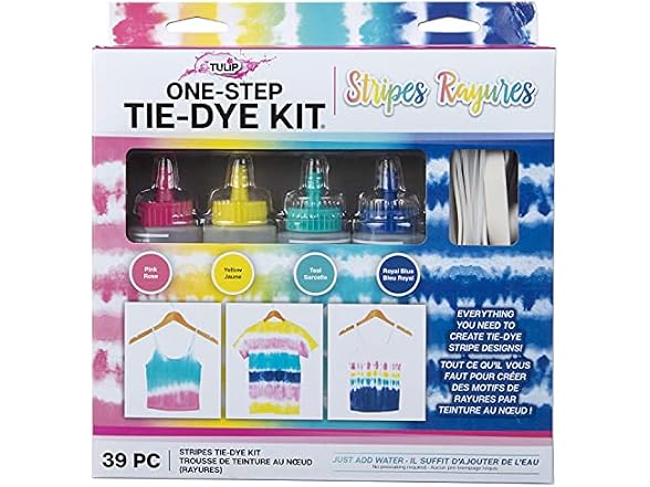 Tulip One-Step Tie-Dye Kit 4 Color Stripe