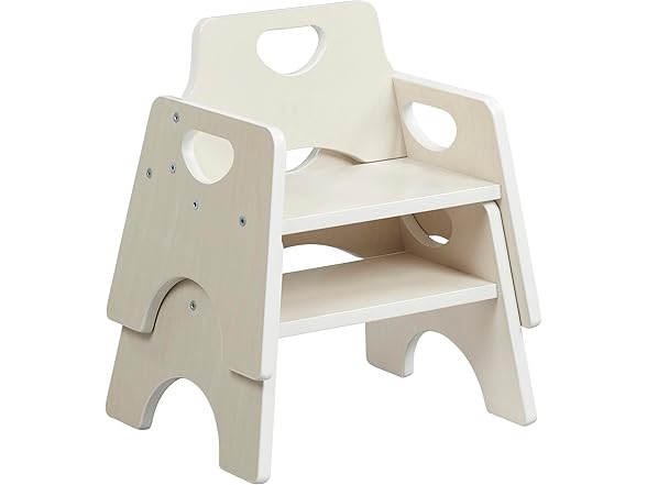 ECR4Kids Wooden Toddler Chair, 2Pk