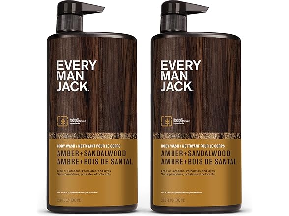 Every Man Jack Body Wash 33.8oz (1pk)