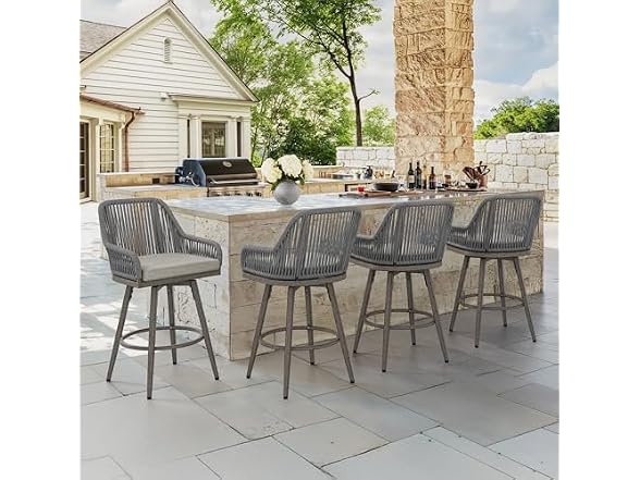 Cozyman BC2216026042741 outdoor bar stools (Open Box)