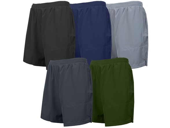 3Pk Mens 2-in-1 Quick Dry Shorts w/Liner