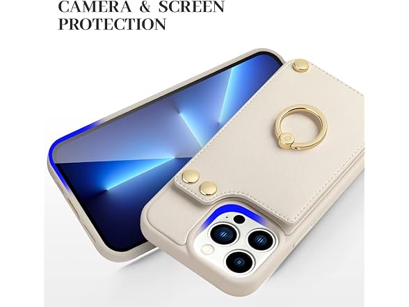 LAMEEKU Wallet Case with Card Holder
