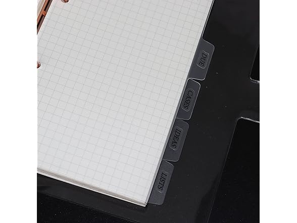 etspolt A6 Binder Dividers Plastic