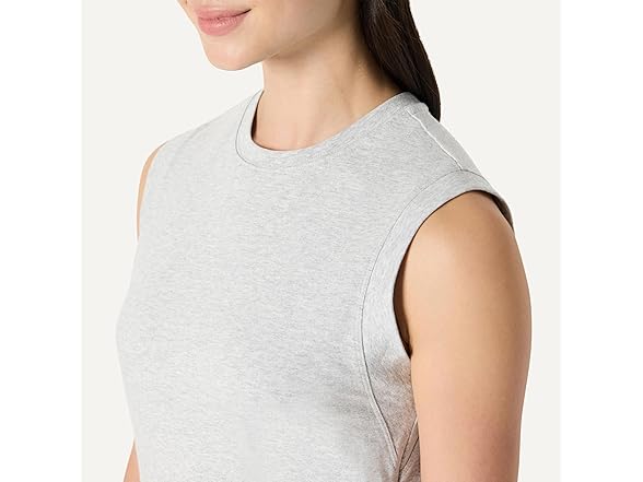 Women's Relaxed-Fit Cotton Muscle Tee