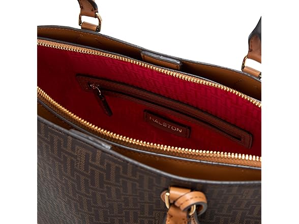 HALSTON H Quincy Top Zip Tote