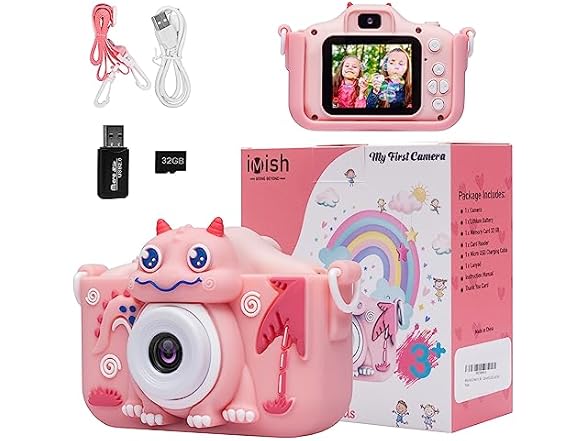 iMisH Upgrade 48M Kids Camera