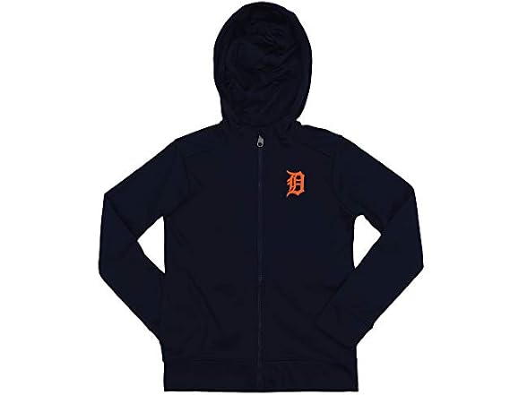 DETROIT TIGERS Boys MLB Youth Full Zip Hoodie
