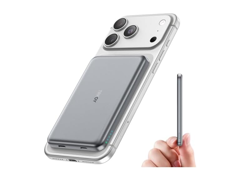 TRKOY for Magsafe Portable Charger Gray