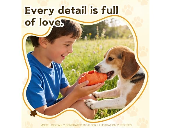 DAMDANLUNO Durable Frozen Dog Chew Toy