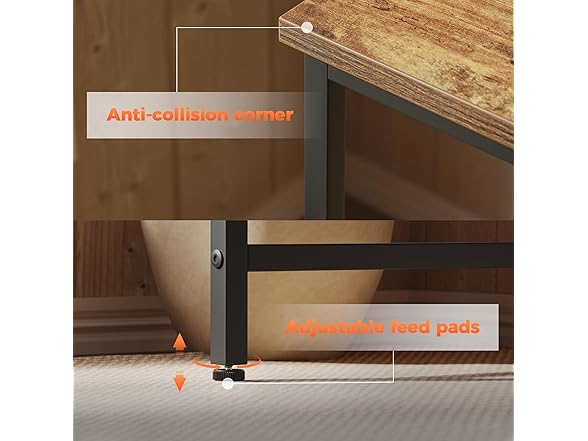 Mericonia basic computer desk