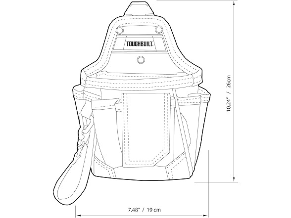 ToughBuilt TB-CT-32-A Warehouse Pouch