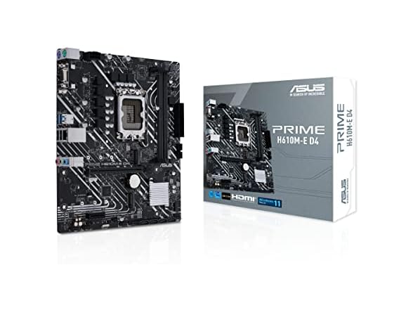ASUS Prime H610M-E D4-CSM Intel Micro ATX MB