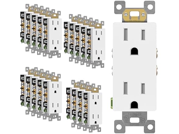 ENERLITES Decorator-  Tamper Resistant