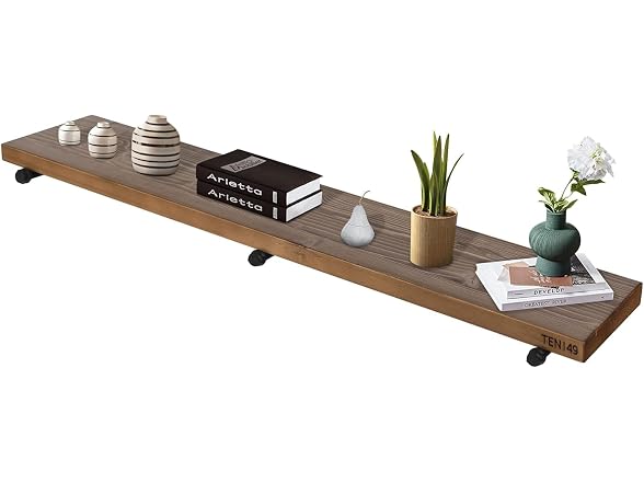 TEN49 Wood Shelves 60in Espresso 1-Pack