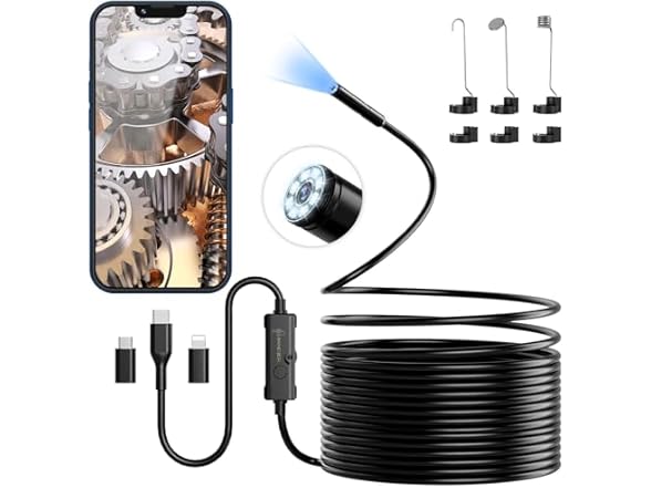 ENNOVOR Endoscope Camera with Light