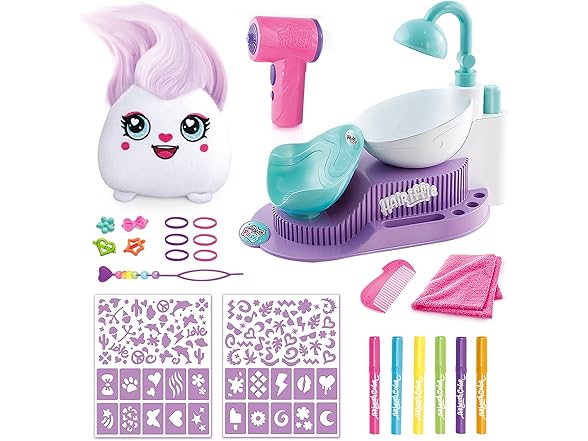 Canal Toys Airbrush Plush Hair’iffic Hair Salon