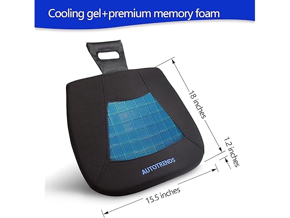 Auto Spare Hub AUTOTRENDS Gel Seat Cushion Cooling Cocc