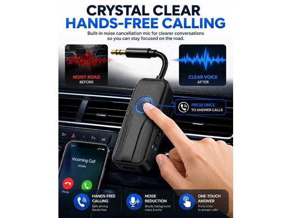 Bluetooth 6.0 Transmitter Receiver