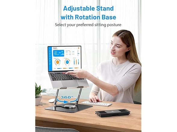 Laptop Cooling Pad with Detachable Fan & Cooler