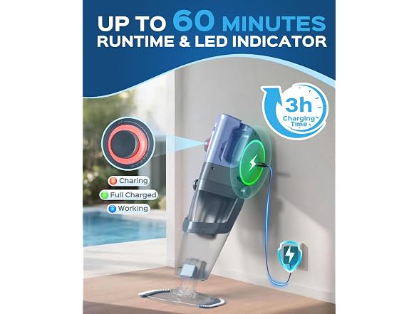 Dolplets Pool Vacuum Deep Navy Blue