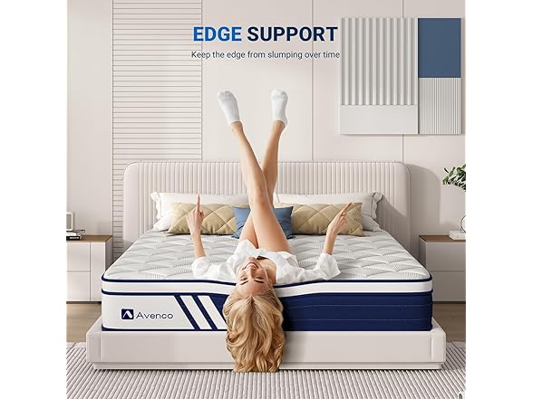 Avenco 12" Full Size Mattress