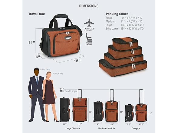 Travel Select Amsterdam Softside Luggage, Carry-on 21-Inch