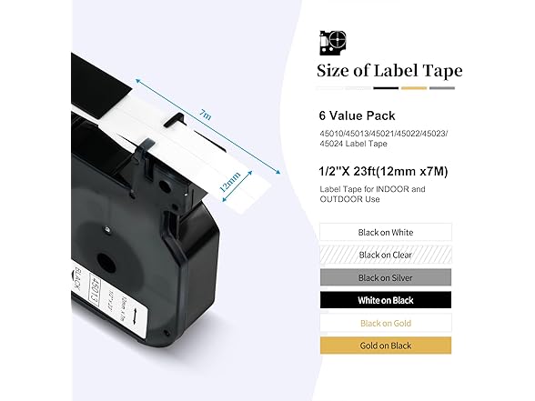Compatible Dymo Label Maker