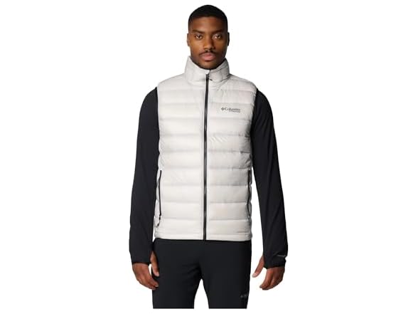 Columbia Mens Arctic Crest Down Vest, Lg