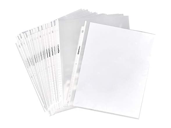 AmazonBasics Licensing Amazon Basics Sheet Protector