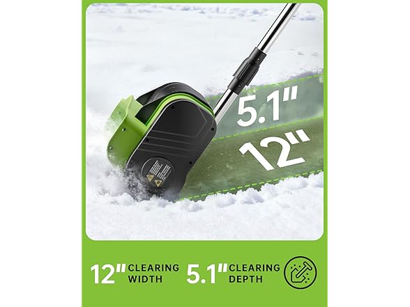 Tolsprint 12' Inch Snow Shovel
