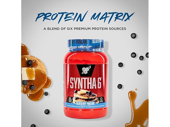 BSN Syntha6 Protein Blueberry Pancake 2.91lb
