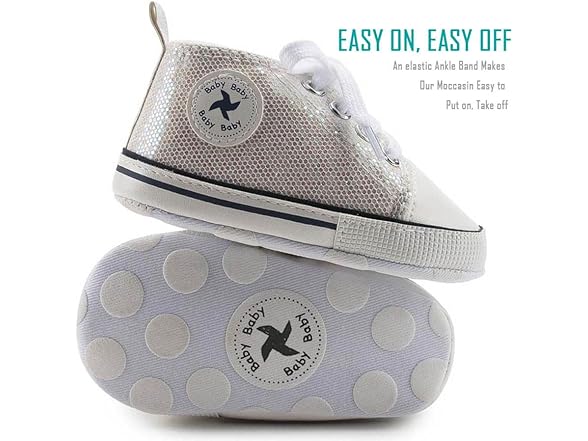 Newborn Baby Girls Boys Canvas Shoes