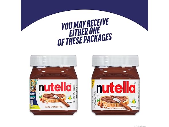 Nutella Hazelnut Spread With Cocoa, 13 Oz Jar