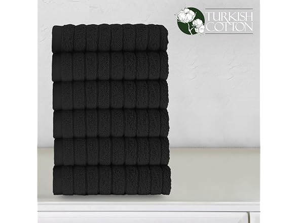 Elegant Comfort 100% Turkish Cotton Corduroy 6 Pack