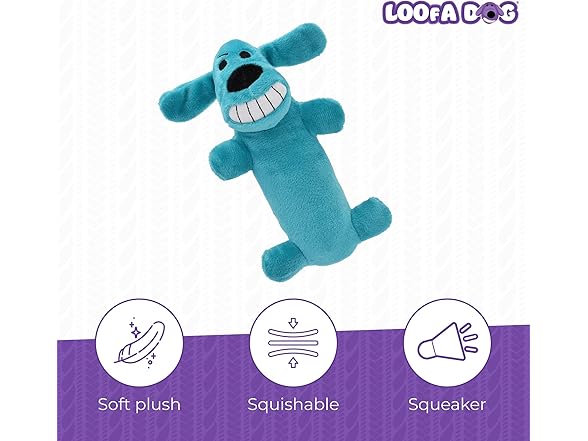 Multipet Original Loofa Dog Plush Toy