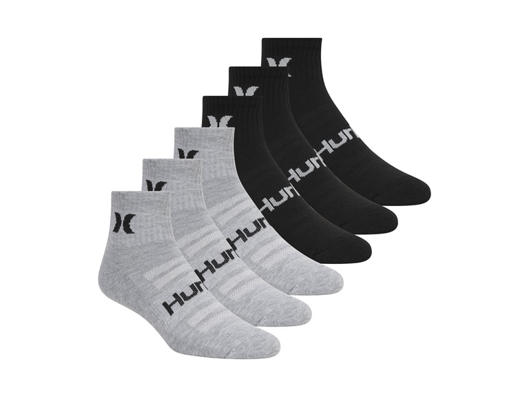 Hurley Men's 12-Pairs Quarter Crew Socks - Gallery 23